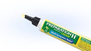 How to Apply PREPARATION H® Maximum Strength Pain Relief Cream [upl. by Ahc]