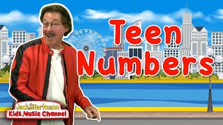 Teen Numbers  Jack Hartmann [upl. by Freytag]