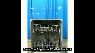 Review Frigidaire FFCD2418US 24 Inch Built In Full Console Dishwasher with 5 Wash Cycles 14 P [upl. by Akinad]