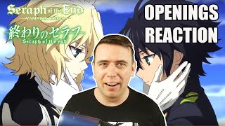 Owari no Seraph 12 OPENING  REACTION MASHUP [upl. by Emersen134]