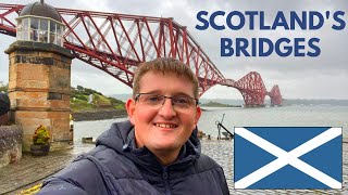 Scotlands Incredible Bridges Forth Bridges amp The Queensferry Crossing Viewpoints [upl. by Reinold]