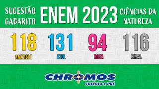 Gabarito ENEM 2023 CHROMOS  Prova Amarela Questão 118  Ciências da Natureza [upl. by Halliday602]