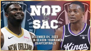 New Orleans Pelicans vs Sacramento Kings Full Game Highlights  Dec 4  2024 NBA Season [upl. by Oak]