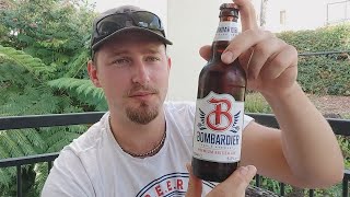 Bombardier Premium British Ale  Beer Review [upl. by Lehsreh]