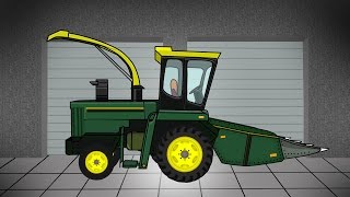 Agricultural machinery and Construction  Construction and Application of Agricultural Tractors [upl. by Nalim]