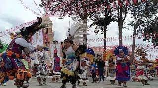 Compadre Ernesto Sánchez ofrendando si danza a San Ildefonso ✨👣👣✨ Ixtlahuaca estado de México [upl. by Loralie]