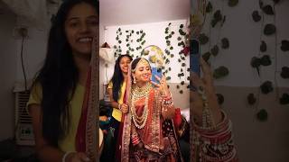 Radhika ❤️ Bridal Makeup 😍🤗😘manatisundarserial मनअतिसुंदर dangaltv radhikaserial manatisundar [upl. by Iolanthe]