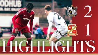 Match Highlights Port Vale vs Swindon Town [upl. by Royo]