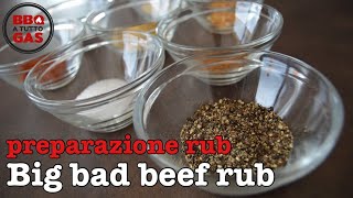 Rub per carne di manzo  Barbecue a tutto gas [upl. by Gnim827]