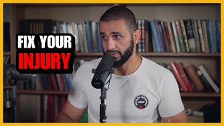 Firas Zahabi The SECRET to Healing Any Injury CoachZahabi [upl. by Ayocal]