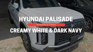 Hyundai Palisade 22D Creamy White amp Dark Navy  Hyundai Palisade Bluelink  Promo Special Palisade [upl. by Elmo490]