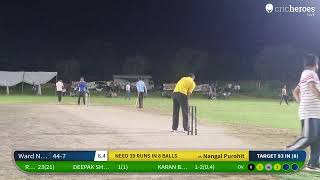 Nangal Purohit vs Ward No 1 Dev 🏆Nangal Siras Cup 🏆 cricket ipl trending viral shorts youtube [upl. by Delle]