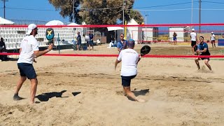 European Beach Tennis Championship 2024 MD Consolation 1st round LAT vs BUL [upl. by Apicella]