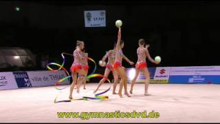 GP Thiais 2013 Finals BallRibbon  01 Team Russia [upl. by Lahtnero864]