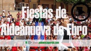 Chupinazo de las Fiestas de Aldeanueva de Ebro 2018 [upl. by Lalla438]