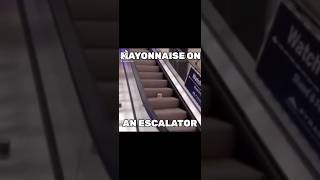 Mayonnaise on a escalator [upl. by Aibsel]