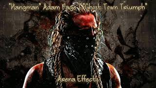 AEW quotHangmanquot Adam Page Theme Arena Effects quotGhost Town Triumphquot [upl. by Anahir]