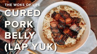 How to Make Chinese Cured Pork Belly Lap Yuk [upl. by Uahsoj]