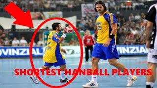 SHORTEST HANDBALL PLAYERS [upl. by Jackelyn]