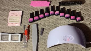 DIY GEL MANICURE SET BY COSCELIA [upl. by Iinden]