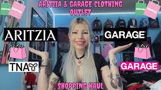 ☆ Aritzia amp Garage Clothing Outlet Shopping Haul ☆ [upl. by Wilie]