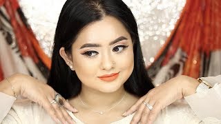 EASY TO DO  ORANGE MAKEUP LOOK  SINTHIA RAHMAN 2019 [upl. by Valleau]