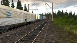 Trainz Simulator 12 Gameplay VL80T934 ВЛ80т934 [upl. by Weissberg]