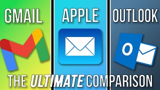 Best Email App in 2024 Gmail vs Apple Mail vs Outlook [upl. by Kcirddot]