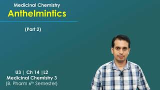 Anthelmintics Drugs Medicinal Chemistry Part 2 [upl. by Herta]