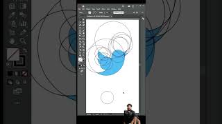 how to make Twitter logo very easily in illustrator digitalart graphicdesigne drawing illustrato [upl. by Maryly]