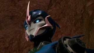 Transformers Prime  Arcee Unleashed Clip [upl. by Aynotan]