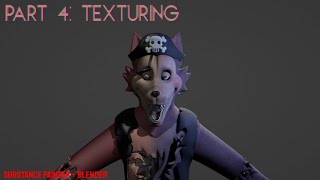 Showbiz Foxy Speed Texturing Part 44 [upl. by Aihsas]