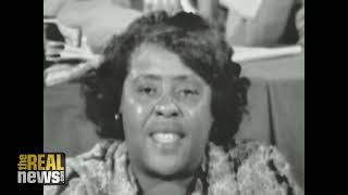 Fannie Lou Hamer Historic Speech EXPOSING Racist Democrat Party1964 [upl. by Reyotal]