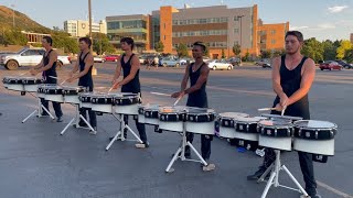 Blue Devils Drumline 2024 Lot BEST audio Warmups amp Show Music [upl. by Eibber]