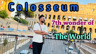 colosseum Biggest tourist attraction of rome italy🇮🇹🇮🇹 [upl. by Einnor]