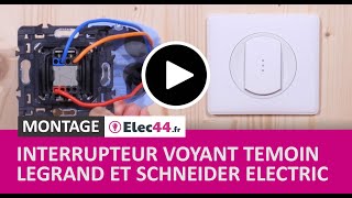 💡 TUTO  Comment installer et brancher un interrupteur à voyant témoin [upl. by Anivad]