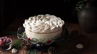 Vacherin vegan meringue et crème glacée  LHerboriste [upl. by Mccreery66]