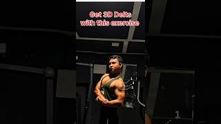 Best exercise for 3D delt  Shoulder workout  gym shoulderworkout [upl. by Hbaruas989]