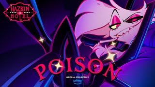 Poison Lyric video  Hazbin Hotel  Prime Video [upl. by Eytak]