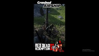 Crashed Airship  Red Dead Redemption 2 rdr2 rdr2gameplay rdr2secret gaming viralvideo [upl. by Ellekim]