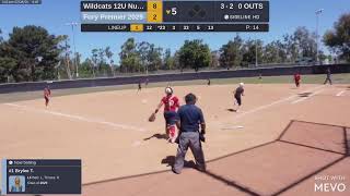 Wildcats 12U Nugent vs Fury Premier 2029 20240729 [upl. by Shaughnessy]