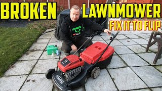 How To Flip A Lawn Mower [upl. by Anilad256]