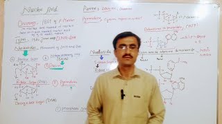 Nucleic acids Nucleotide and nucleoside ATP NADHUrduHindi [upl. by Mayhew]