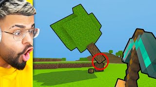 Playing CURSED Minecraft w REALISTIC PHYSICS [upl. by Eilrahc]