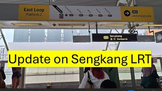 NEW  UPDATED 2024 Sengkang LRT East Loop  From Sengkang LRT to Rivervale Mall amp more Platform 2 [upl. by Doscher]