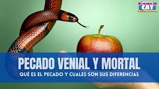 EL PECADO  VENIAL Y MORTAL  QUÉ ES EL PECADO Y CUALES SON SUS DIFERENCIAS [upl. by Sualokcin]