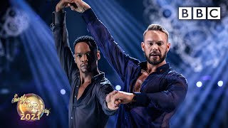 John Whaite and Johannes Radebe Rumba to Shape Of My Heart by Sting ✨ BBC Strictly 2021 [upl. by Vanessa]