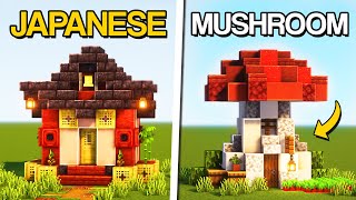 Minecraft 3 Starter Houses For Your New World [upl. by Varin]