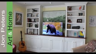 How To Build a TV Lift Cabinet  Finished amp Installed [upl. by Restivo]