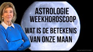 ASTROLOGIE WEEKHOROSCOOP 27 JAN3 FEB 2024 WAT IS DE BETEKENIS VAN ONZE MAAN IN GEBOORTEHOROSCOOP [upl. by Ahsita]